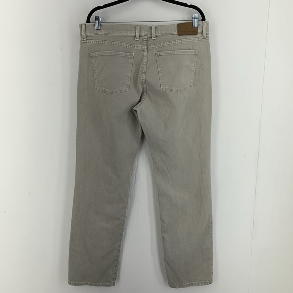 Mott & Bow Mens 36X32 Straight Mercer Gray  Jeans Pants Stretch Casual Cowboy - Picture 5 of 7